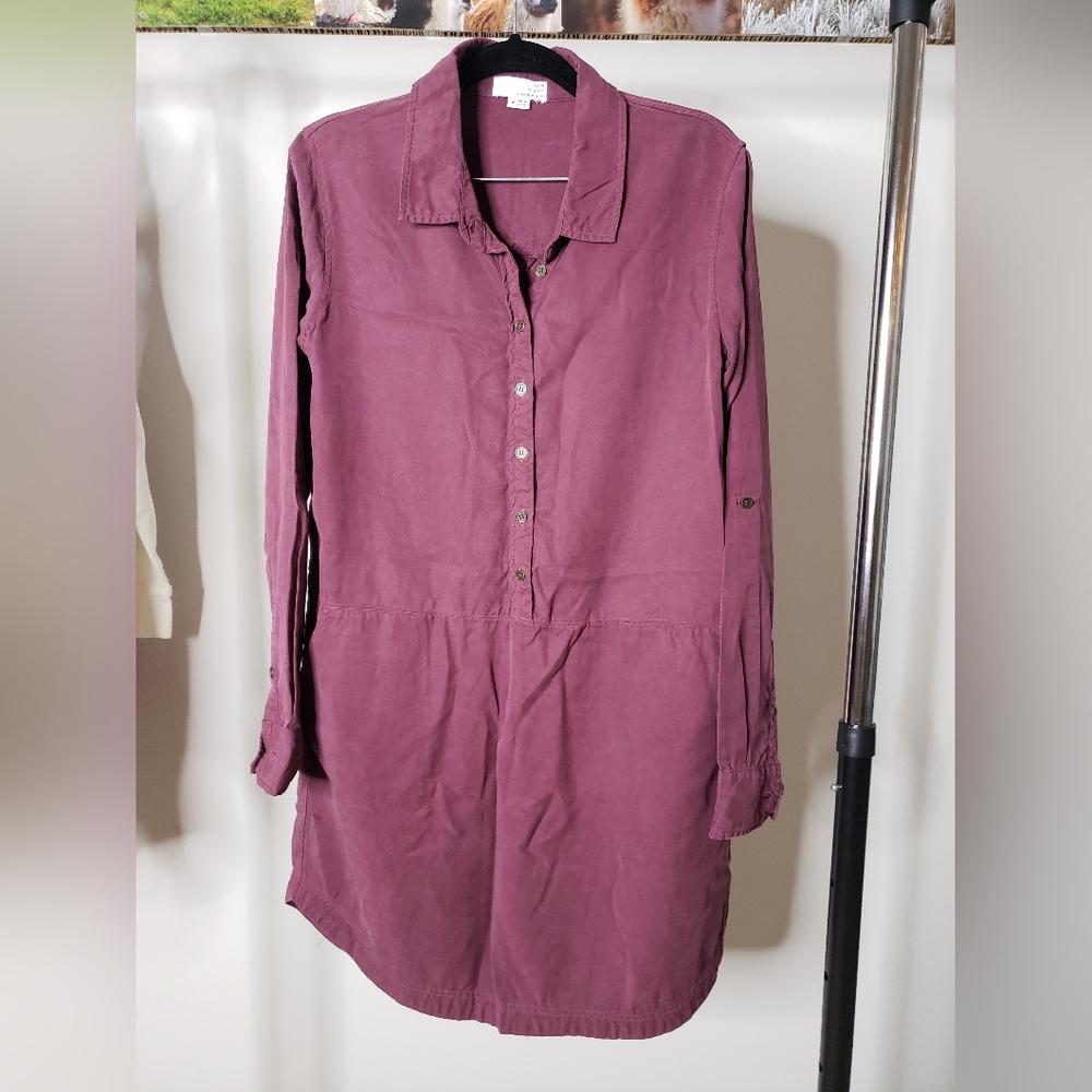 Lyocell Plum Dress/Tunic | Ten Sixty Sherman